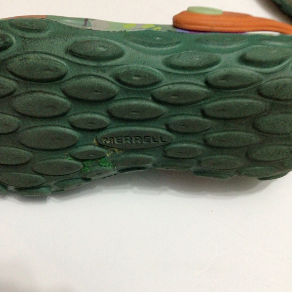 Merrell Kids Multicolor Water Shoes with Orange Strap - Picture 4 of 4